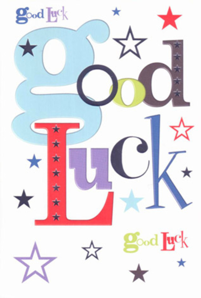 A chorus of encouragement unfolds before you in this brilliant good luck card, its design echoing the diverse and vibrant character found along Shooter's Hill's leafy avenues. Large, pastel-blue letters share space with inky blacks, animated reds, and deep purples, every form shaped as carefully as a hand-tied bouquet ready for same-day delivery across SE18. Lively stars-ranging from bold to faint, navy to citrusy lime-twinkle across the softened white expanse, creating a dynamic, spirited visual that feels like sharing a heartfelt cheer among friends gathering at Oxleas Meadows. The sleek, high-quality texture of the card carries a satisfying crispness under your fingers, reminiscent of the freshness that distinguishes each arrangement from Florist Shooter's Hill. More than just a message, the card radiates belief and best wishes, acting as a modern-day talisman-a keepsake to mark first jobs, exam successes, or any leap into the unknown, all crafted with a florists' sense of ceremony and celebration. Each flourish, from playful font to scattered star, invites the receiver to hold onto hope and embrace new possibilities, drawing quietly from the heartfelt optimism and support that define life on Shooter's Hill.